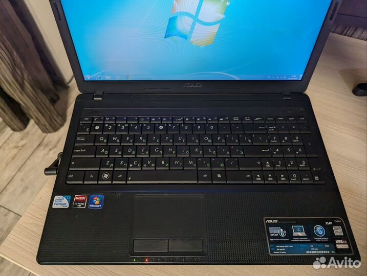 Ноутбук Asus Pentium B970/500 HDD/4 RAM