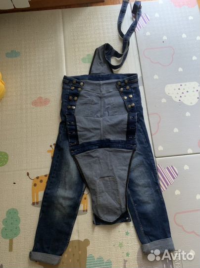 Комбинезон джинсовый женский для беременных