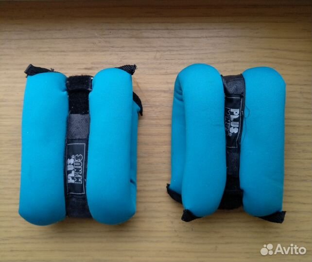 Утяжелители для рук и ног, 1 кг, 2 шт