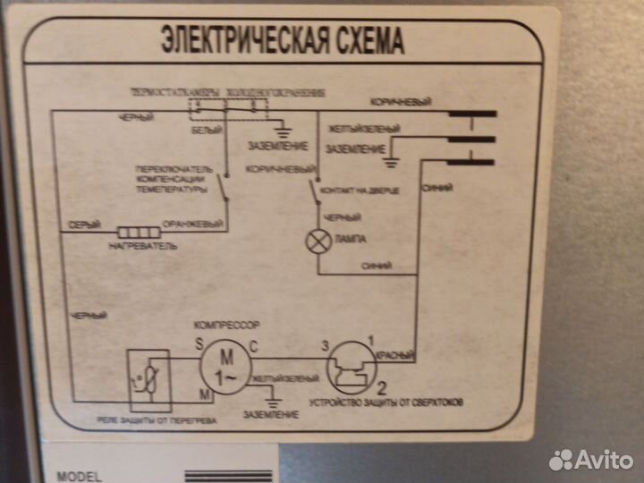 Холодильник samsung rl17mbms1/bwt