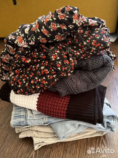 Большой пакет женских брендовых вещей 44 46