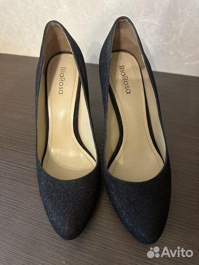 Туфли RiaRosa с блестками