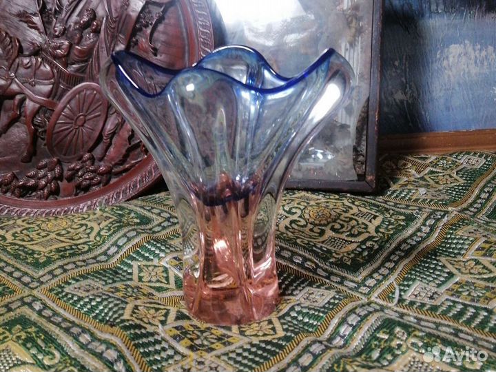 Ваза Кобальт Чехия