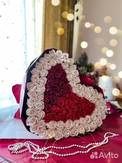 51 роза, 101 роза, букеты цветы с доставкой