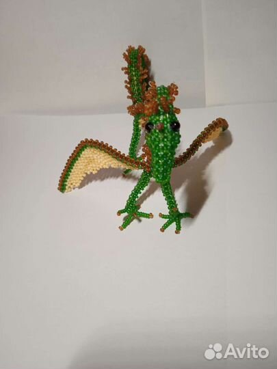 Дракон из бисера