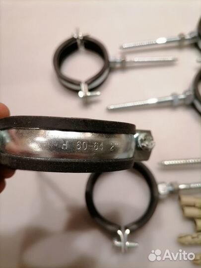 Хомут металлический humalt 60-64mm