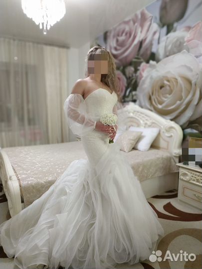 Свадебное платье б/у
