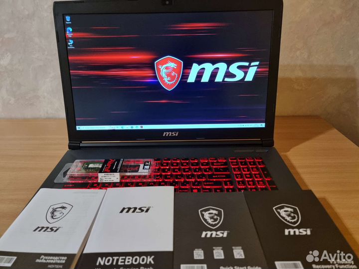 Игровой ноутбук MSI GV72 8RD-039RU
