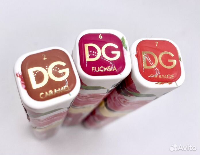 Dolce gabbana матовый лак для губ, тестеры