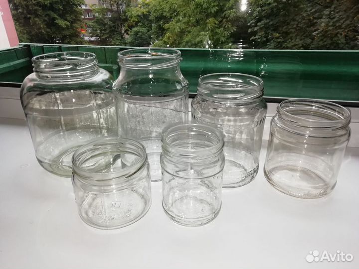 Банки стеклянные