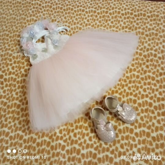 Платье для девочки 92