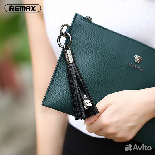 Кабель-брелок Micro USB Remax Tassels Ring RC-053m