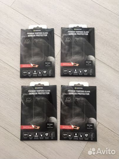 Apple iPhone 6/6S - 4 защитных стекла