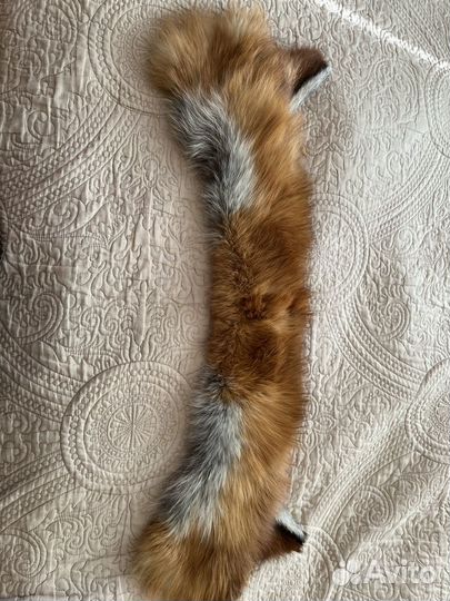 Меховой воротник лиса