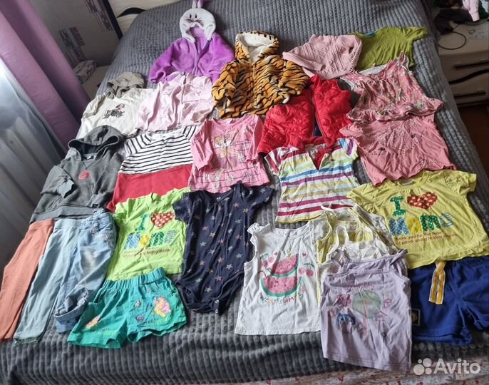 Вещи на девочку 98 104 пакетом
