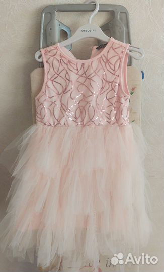 Детское нарядное платье 116 размер