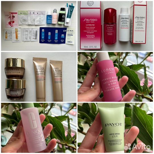 Набор пробников. Миниатюры косметики