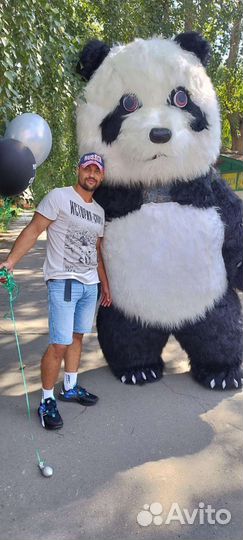 Поздравление от Чебурашки, ростовая кукла