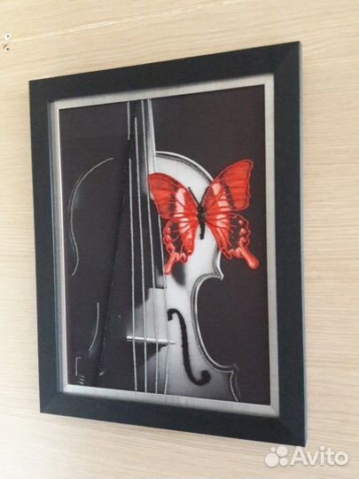 Катрина. Частичная вышивка бисером. Размер 35 44 с