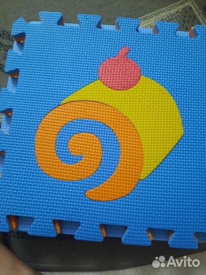 Детский коврик для ползания пазл