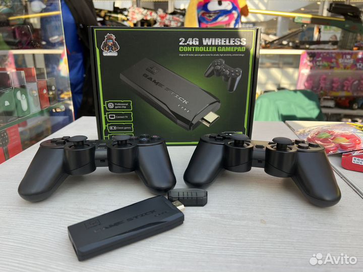 Приставка беспроводная 2.4g 10000 игр