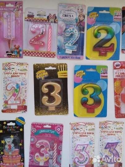 Свечи в торт