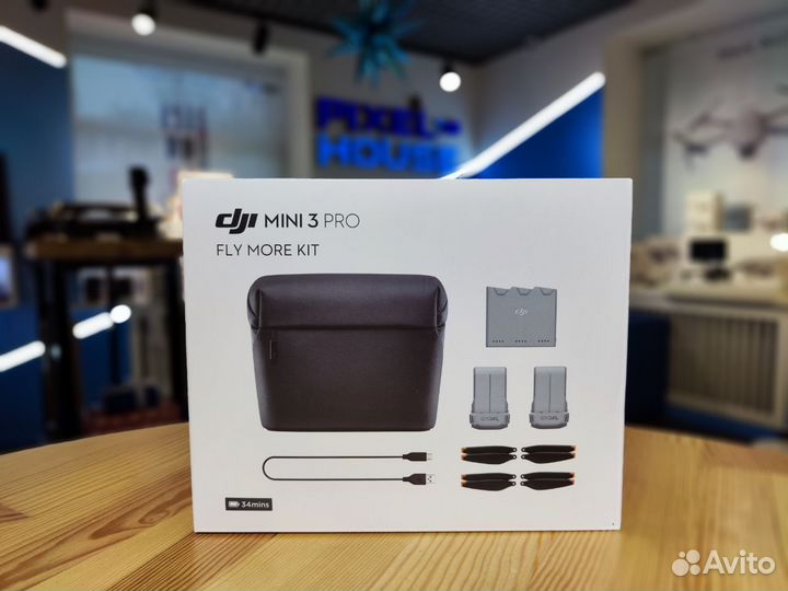 Набор аксессуаров DJI Mini 3 Pro Fly More Kit