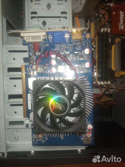 Системный блок AMD проц 3 ядра/7 озу/ vram 512мб