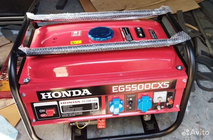 Генератор бензиновый honda eg 5500cxs