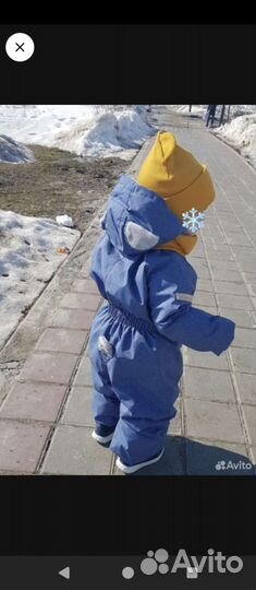 Комбинезон демисезонный 86