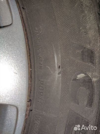 R15 5*100 комплект колес зима Bridgestone