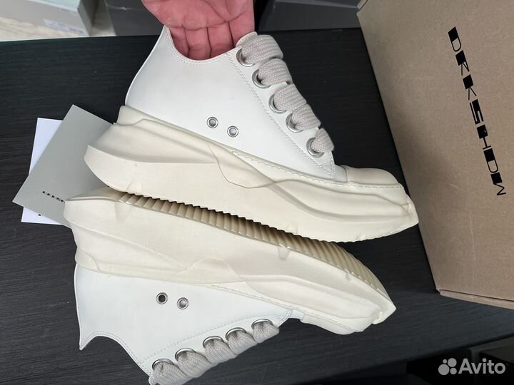 Rick Owens Jumbo Abstract White Low