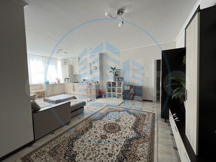 1-к. квартира, 57,2 м², 1/4 эт.