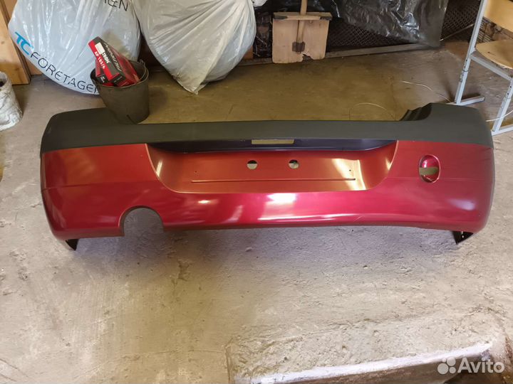 Задний бампер renault logan 1