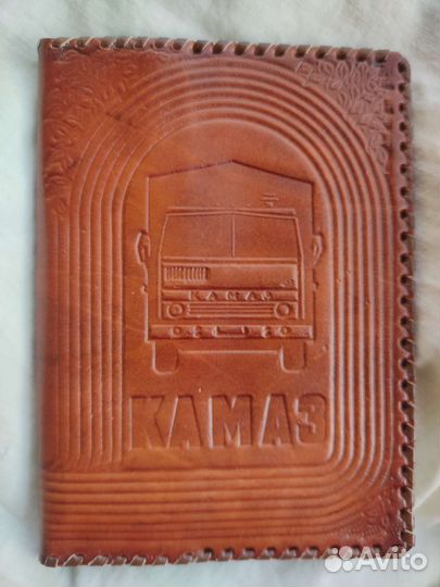 Винтаж СССР кожаный бумажник