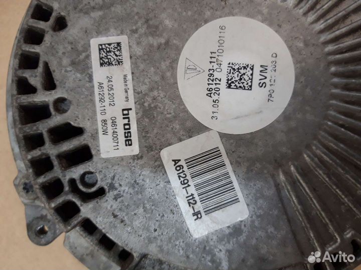 Моторчик вентилятора Porsche cayenne 958