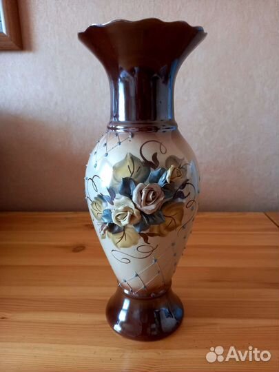 Ваза для цветов высота 33см