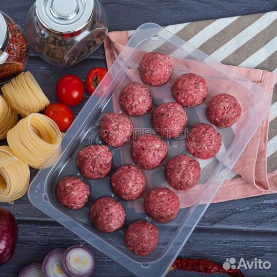 Упаковка для полуфабрикатов пр-Л-210х148х45 С15