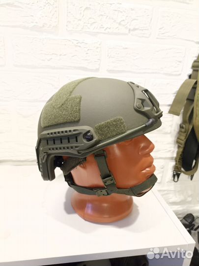 Арамидный шлем без ушей бр 2
