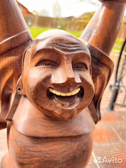 Статуэтка бога благополучия Хотэя 53 см Индия