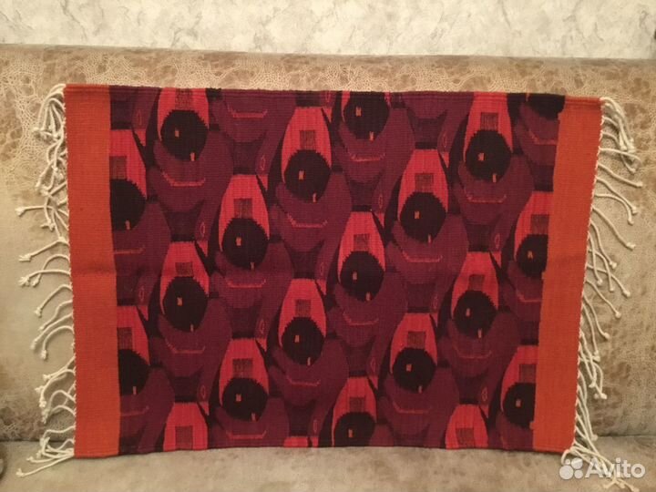 Коврик шерстяной, натуральный, новый