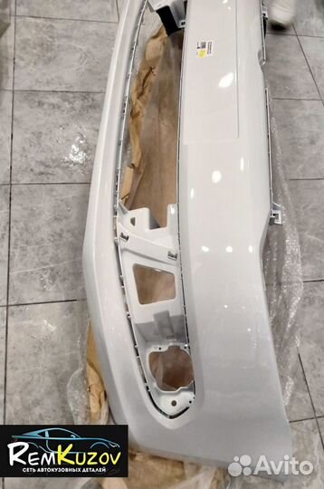 Бампер Volkswagen Polo (2009-2015) Белый Все цвета