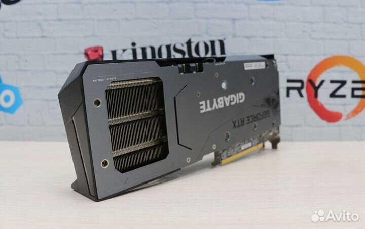 Видеокарта gigabyte RTX 3060 Ti gaming OC PRO 8Gb