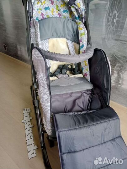 Новые Санки-коляска