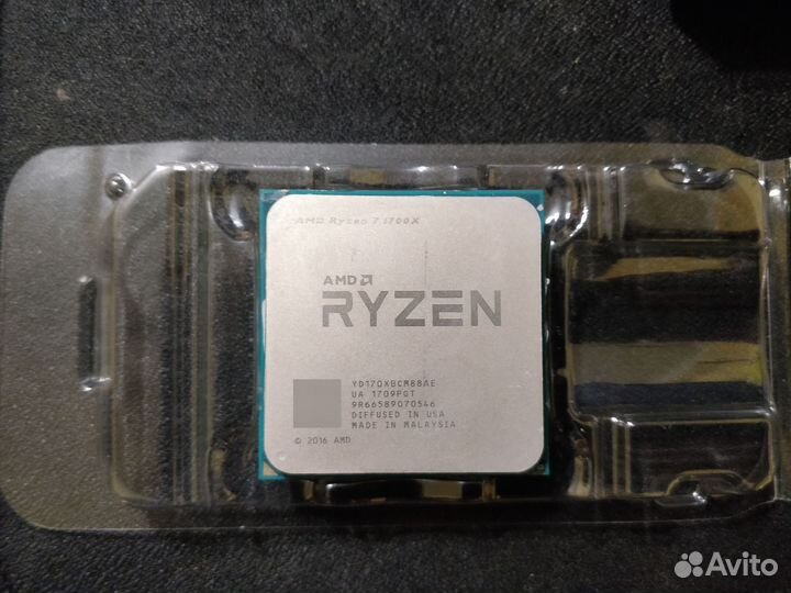 Процессор ryzen 7 1700x OEM