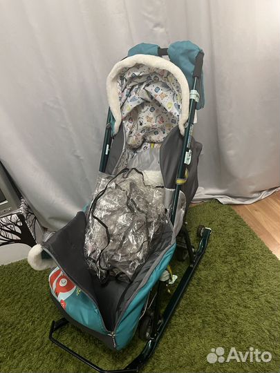 Коляска санки