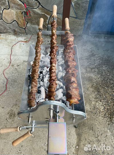 Мангал барбекю автоматический