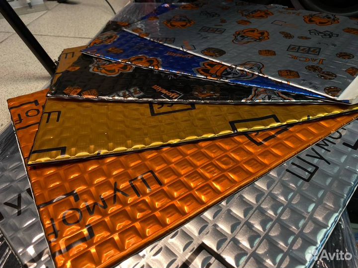 Автомобильная шумоизоляция Шумoff (установка)