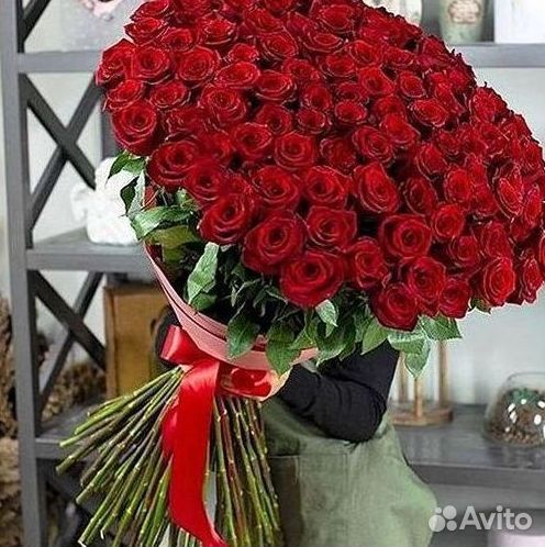 Высокие розы 150 160 170 180 190см доставка Москва