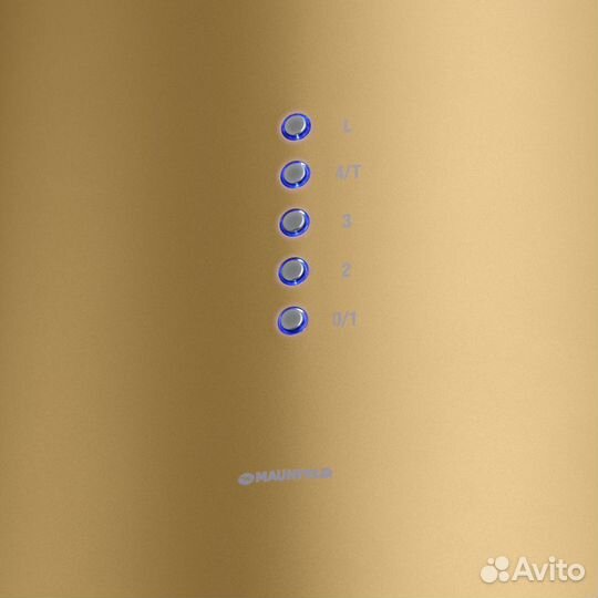 Островная вытяжка Maunfeld Lee Isla 39 gold